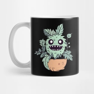 Monster Plant, Cute Kawaii Mug